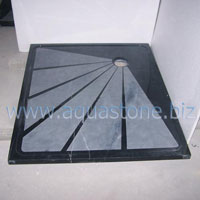 Marmor Duschwanne