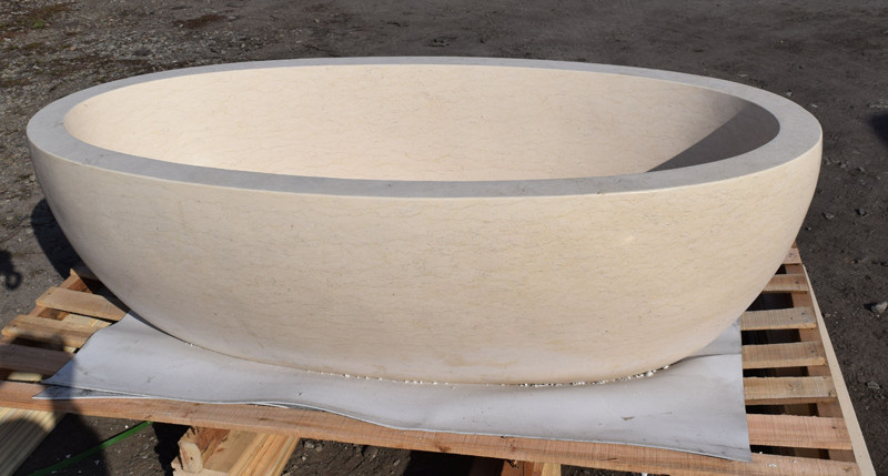 natural stone bathtub