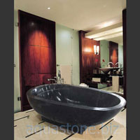 Badewanne aus Waldmarmor