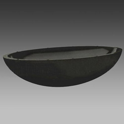 Badewanne aus komplett schwarzem Granit 55. (51)