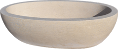 Marmorbadewanne cream marble