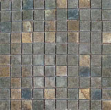 river cobble mosaic