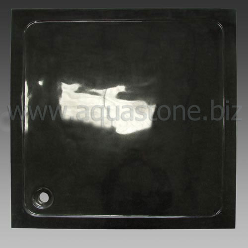 black granite shower tray