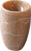 Honig Onyx Sockel Waschbecken
