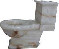 white onyx bathroom toilet