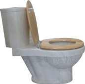 moon white stone toilet 23