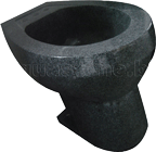 dark grey granite bidet